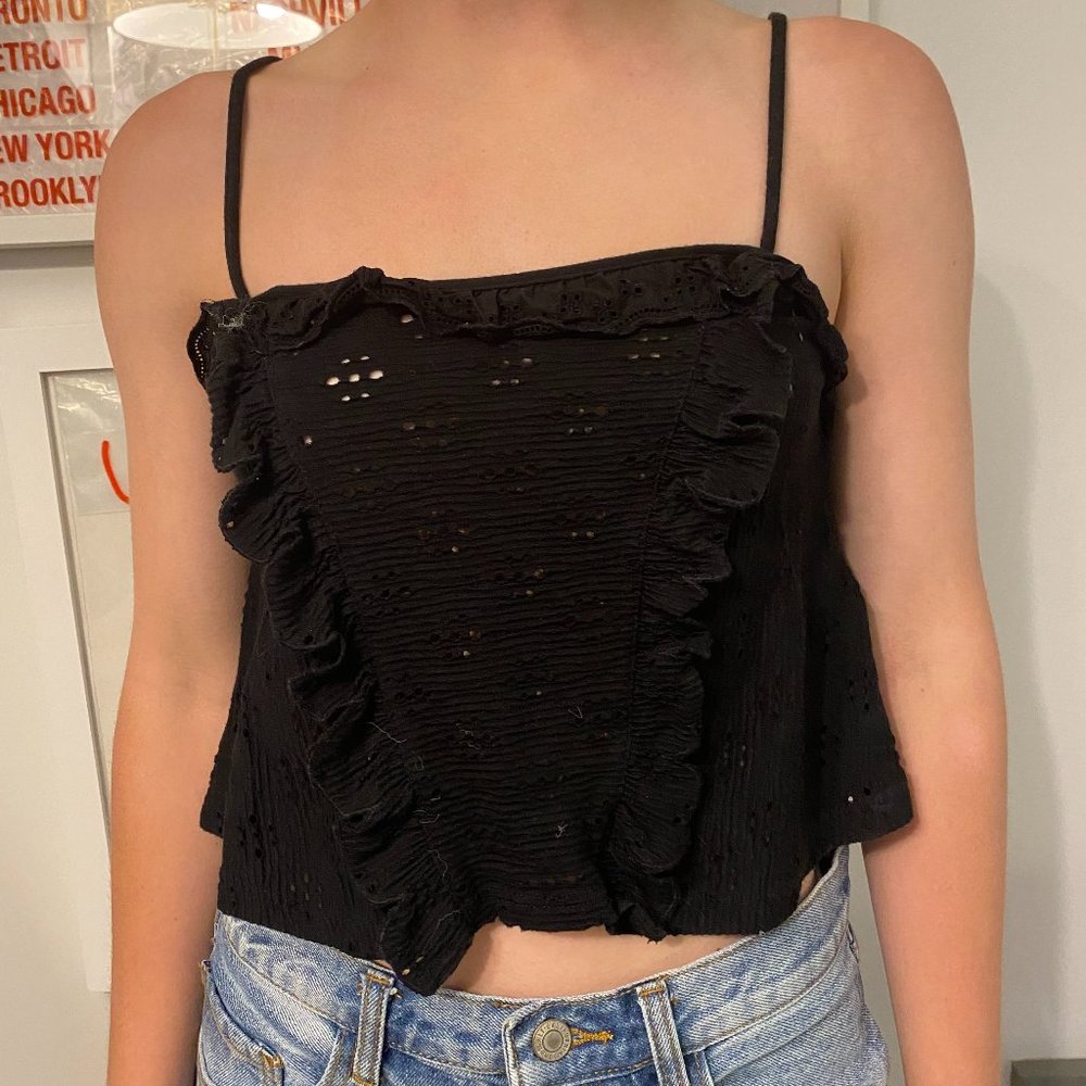 Topshop Black Tank Top